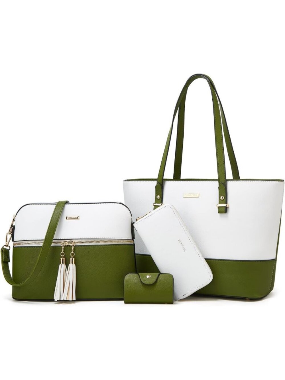 Chic Women's Tote Bag & Shoulder Purse - Stylish Handbag with Wallet & Top